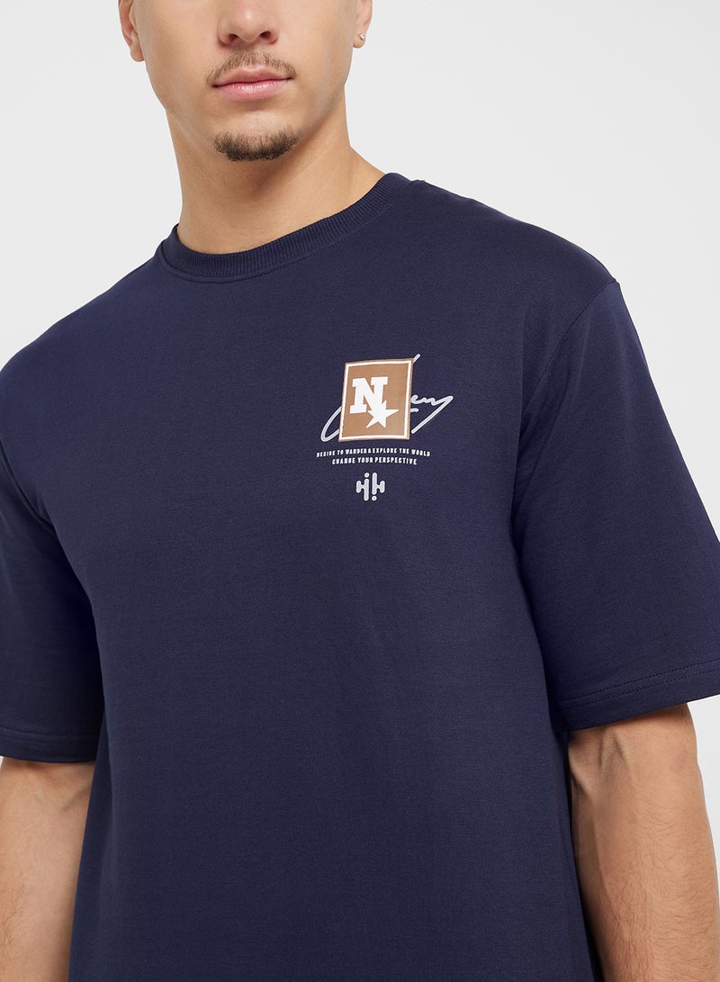 Seventy Five Graphic Oversized T-Shirt - Image 3