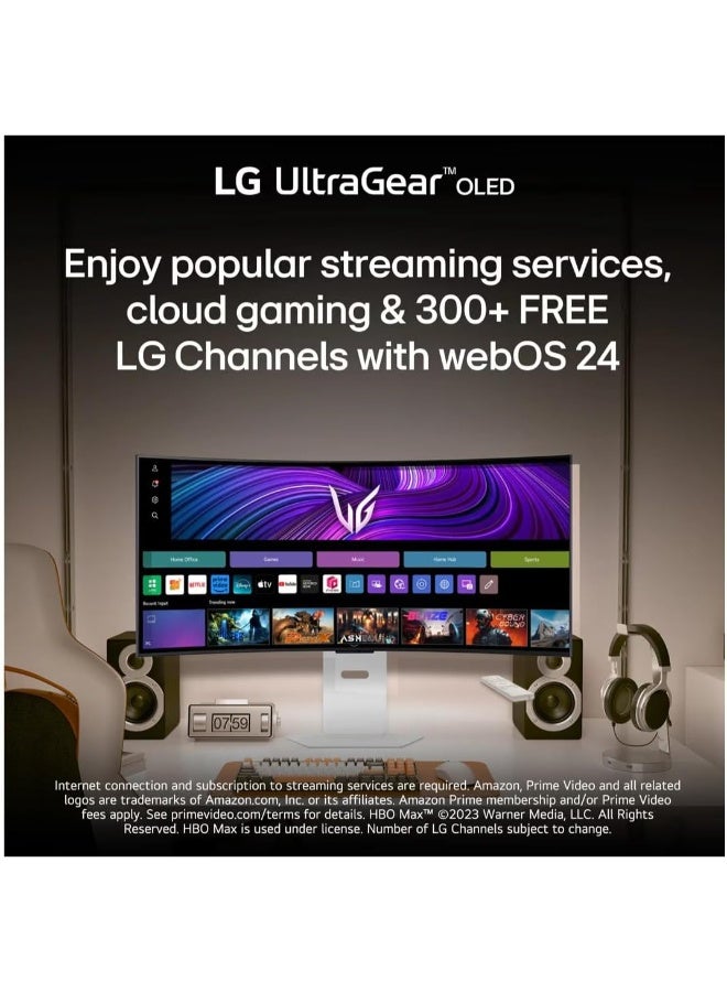 LG 34 inch UltraGear GX9s Curved OLED Gaming Monitor – WQHD