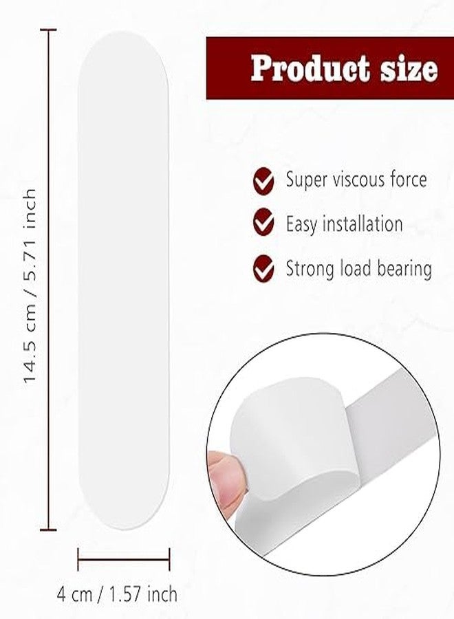 ChengFu Self Adhesive Strips, Replacement Adhesive Strips Compatible with Self Adhesive Paper Towel Holder, Paper Towel Holder Under Cabinet, 5.7 x 1.6 Inch (4 Pack) - Image 2