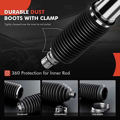 A-Premium - Hydraulic Power Steering Rack and Pinion Compatible with Land Rover LR4 2010-2016, Replace# LR023513 - Image 4