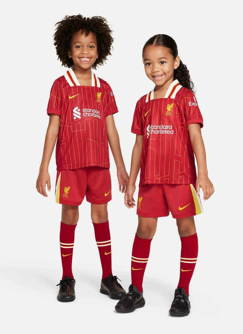 Nike Kids' Liverpool Dri-FIT Stadium Home Football Kit - 2024/25