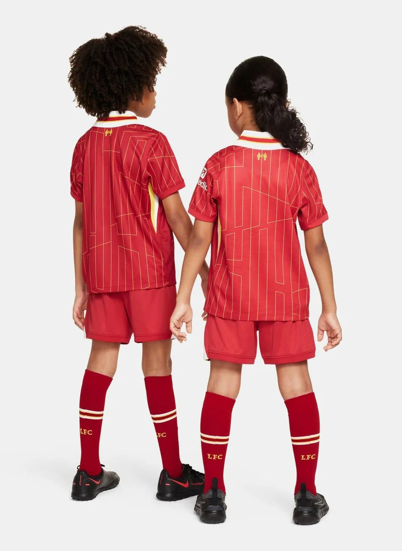 Nike Kids' Liverpool Dri-FIT Stadium Home Football Kit - 2024/25