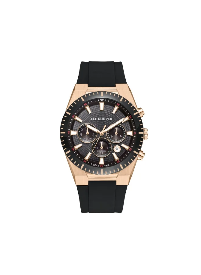 لي كوبر Men's Silicone Multi Function Watch LC08088.451 - 42 mm