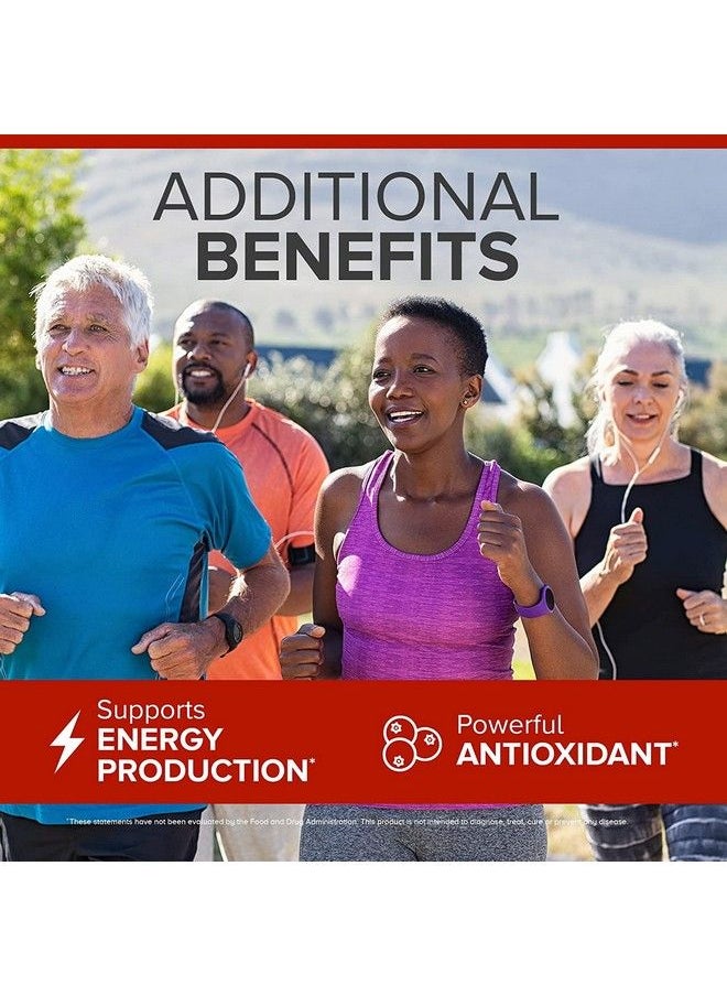 Qunol - Coq10 100Mg Softgels Qunol Ultra 3X Better Absorption Coenzyme Q10 Supplements Antioxidant Supplement For Vascular And Heart Health & Energy Production 4 Month Supply 120 Count - Image 1
