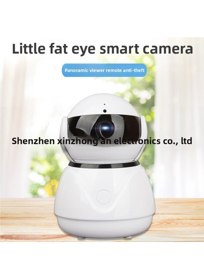 4g No Wifi Network Surveillance Camera Wide Angle Ultra Hd Indoor Shop Supermarket Mobile Phone Remote Monitor-Body Color:Wifi Wide-angle Hd Camera + 30 Days Loop Video Card