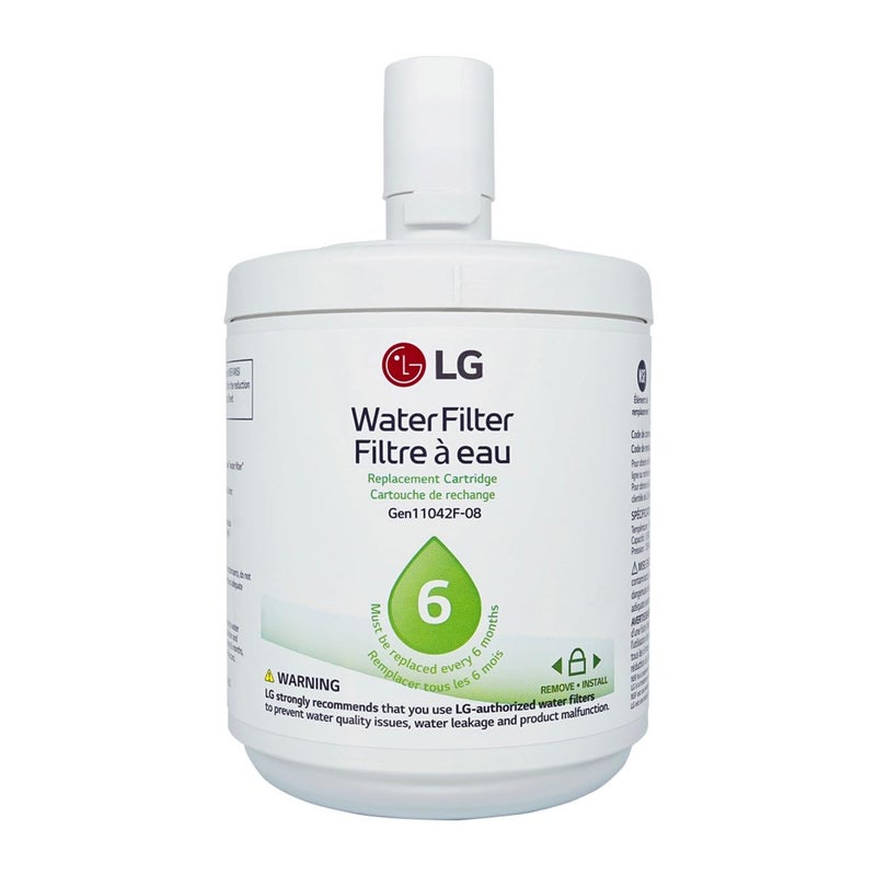 LG LT500P - 6 Month / 500 Gallon Capacity Replacement Refrigerator Water Filter (NSF42 ADQ72910911 , White - Image 4