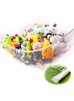 Stuffed Animal Net or Hammock, Toy Hammock, Teddy Bear Hammock, There Are 25 RUBBER BANDS in The Elastic of Our Stuffed Animal Storage Net! (X-Large)