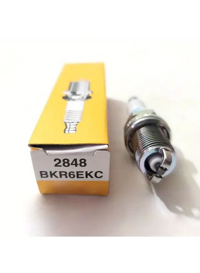 4 قطع شمعات الإشعال BKR6EKC 2848 المتوافقة مع موديلات فيات، أداء محرك قياسي طويل الأمد - Image 2