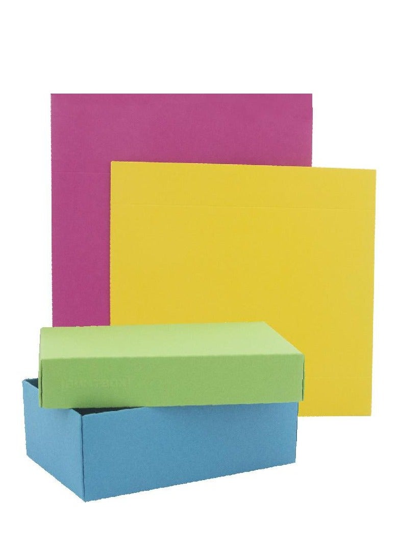 Gift Box Funky Foldable Large Assorted Color
