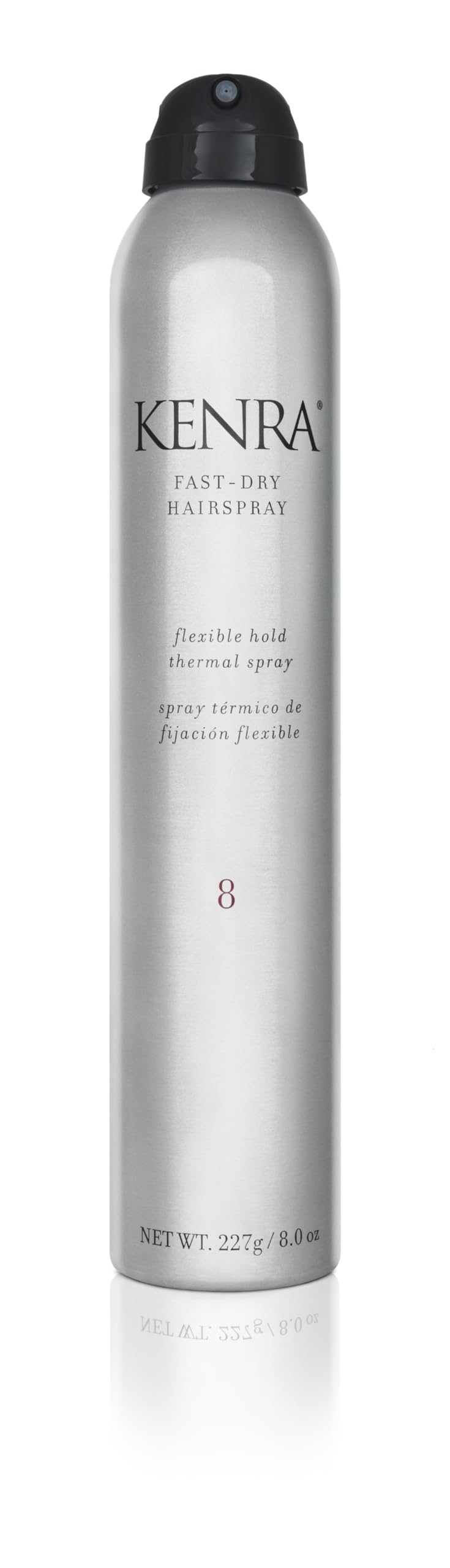 Kenra Professional Fast Dry Hairspray 8 | Flexible Hold Thermal Spray | Multifunctional Spray, Ideal For Both Styling & Finishing | Lightweight, Instant Control | All Hair Types | 8 oz - Image 2