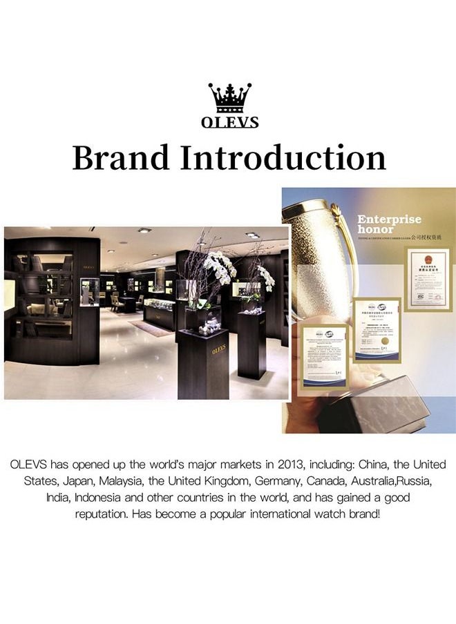 OLEVS - Water Resistant Watches For Men - Image 1