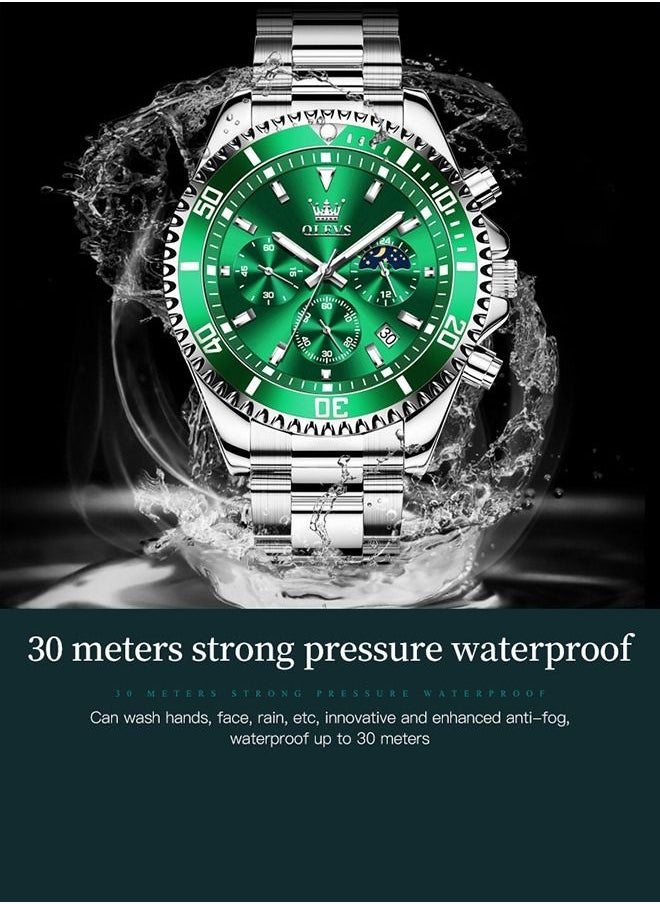 OLEVS - Water Resistant Watches For Men - Image 1