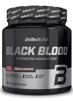 BioTechUSA Black Blood Extreme Pre-Workout SHOT Cola Flavor 300g