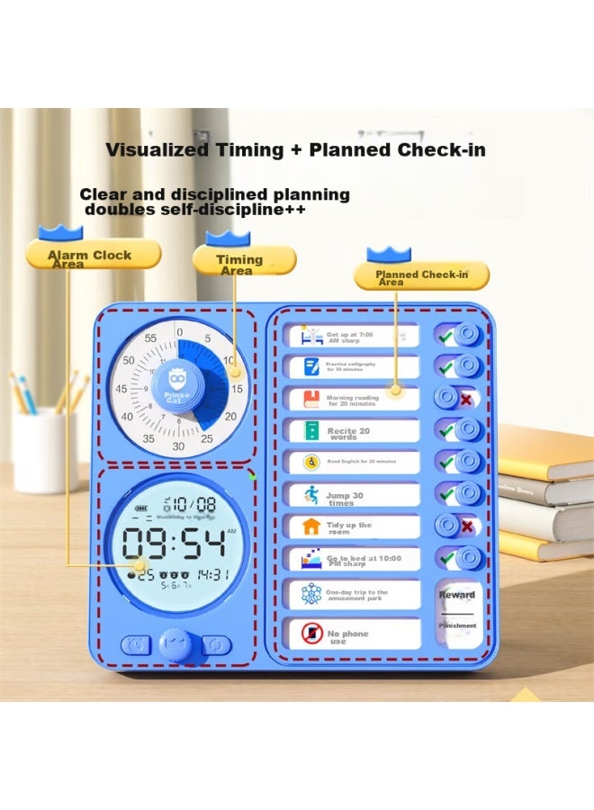 Cat Prince Maotaizi Time Management Visual Timer, Learning Children's Alarm Clock, Student-specific Wake-up Device, Timer, Electronic Clock, Countdown Timer, Reminder - Image 2