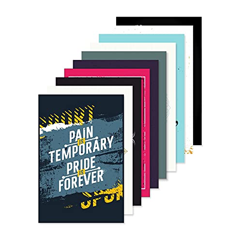 PAPER PLANE DESIGN Quote and Motivational Poster Set of 10 (Size 45 x 30 cm) d71 - Image 1