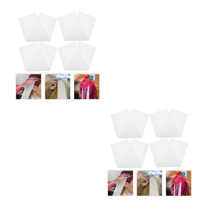 200 pcs Hair Dyeing Isolation Sheets For Professional Hairdressing Hair Coloring And Highlighting Hair Dye Barrier Paper Hair Dyeing Paper - Image 1