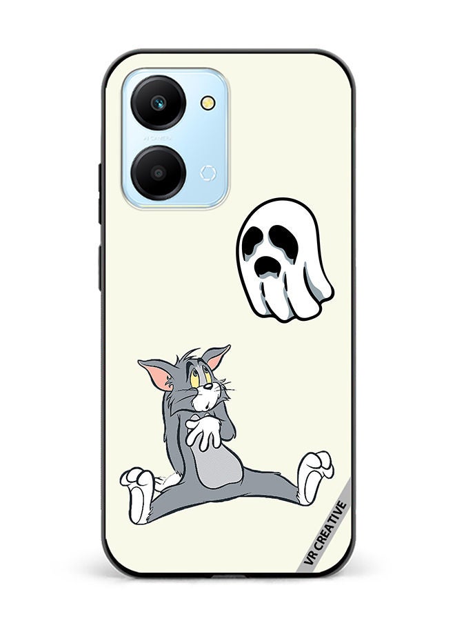 VR CREATIVE Protective Case Cover For Honor Play7T Tom Scared Design Multicolour - Image 1