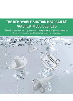 Cool Baby Nasal Aspirator for Baby - Congestion Eliminator Baby Nose Sucker, Silent ,Easy to Clean Baby Nose Sucker, USB Rechargeable,Adjustable Three-Level Suction, Suitable for Babies of Different Ages  - Image 3