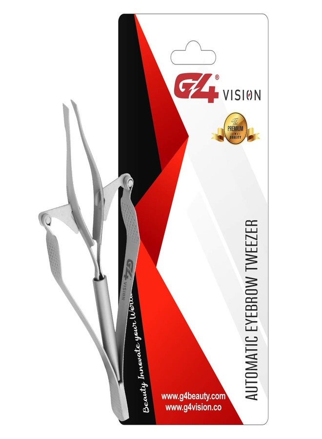 G4 Vision Professional AUTOMATIC EYEBROW TWEEZER Hair Removal Auto Tweezers Tool - Image 1