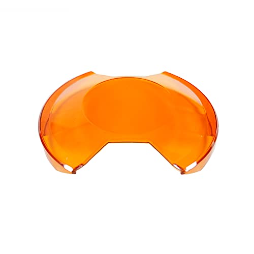 KC HiLiTES 5104 6 SLIMLITE LED Light Shield Amber