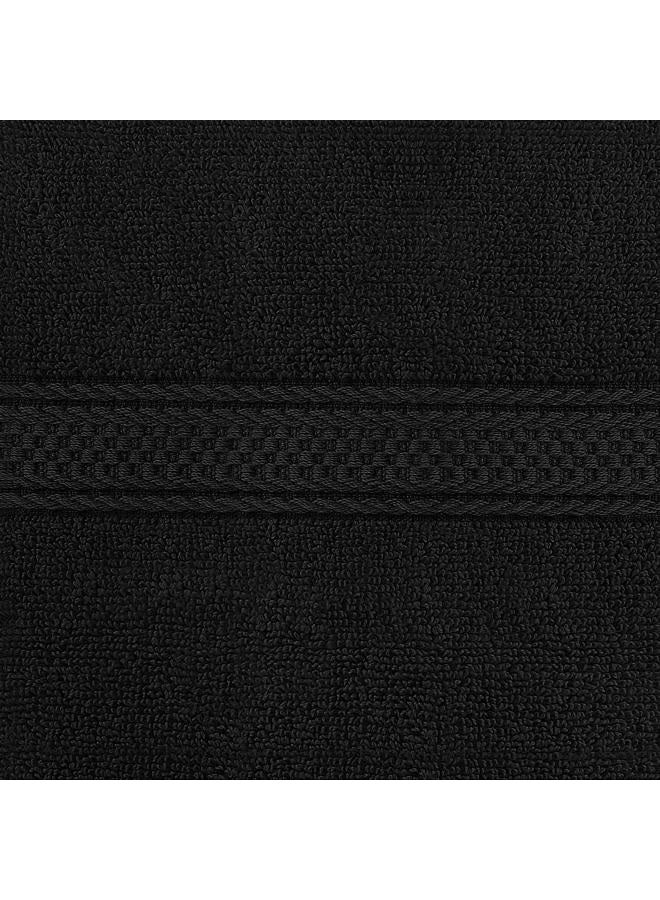 Utopia Towels 6 Pack Premium Hand Towels Set, 16 by 28 inches, 100% Ring Spun Cotton, Ultra Soft and Highly Absorbent 600GSM Towels for Bathroom, Gym, Shower, Hotel, and Spa, Black - Image 4