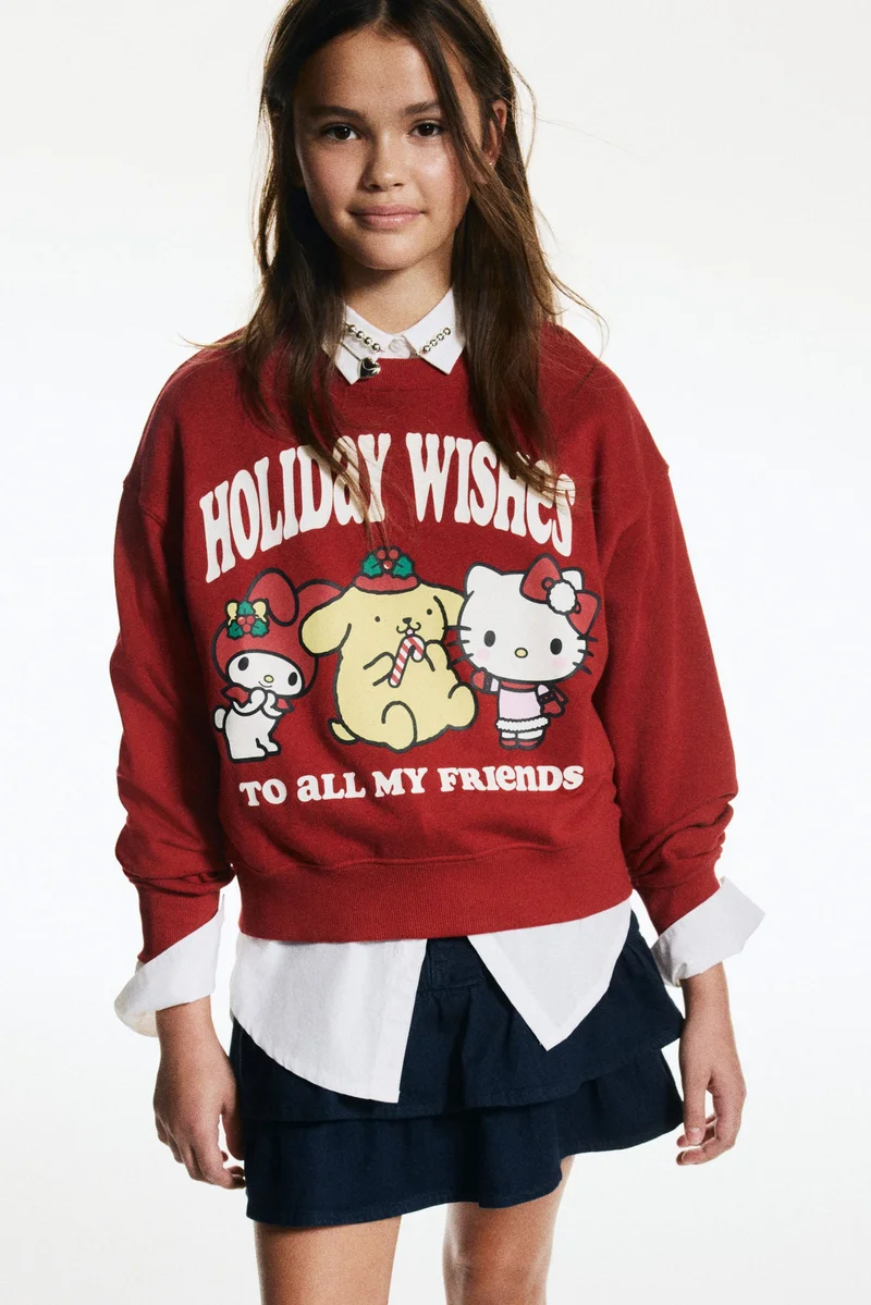 H&M Oversized printed sweatshirt