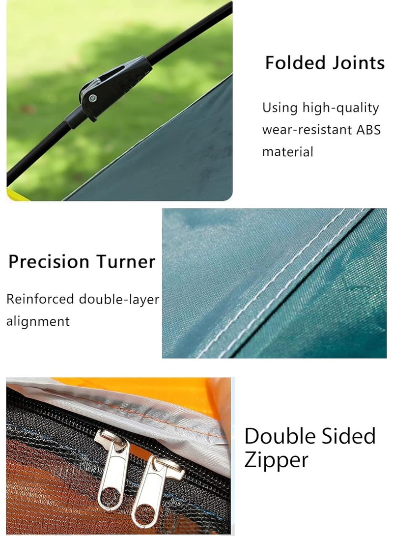 Panvil Camping Tent (For 2-3 Adults) – Automatic Easy Opening, Instant Pop Up Model – UV Protection Lightweight Portable Outdoor Sun Shade for Hiking, Picnic, Fishing & Beach - Image 5