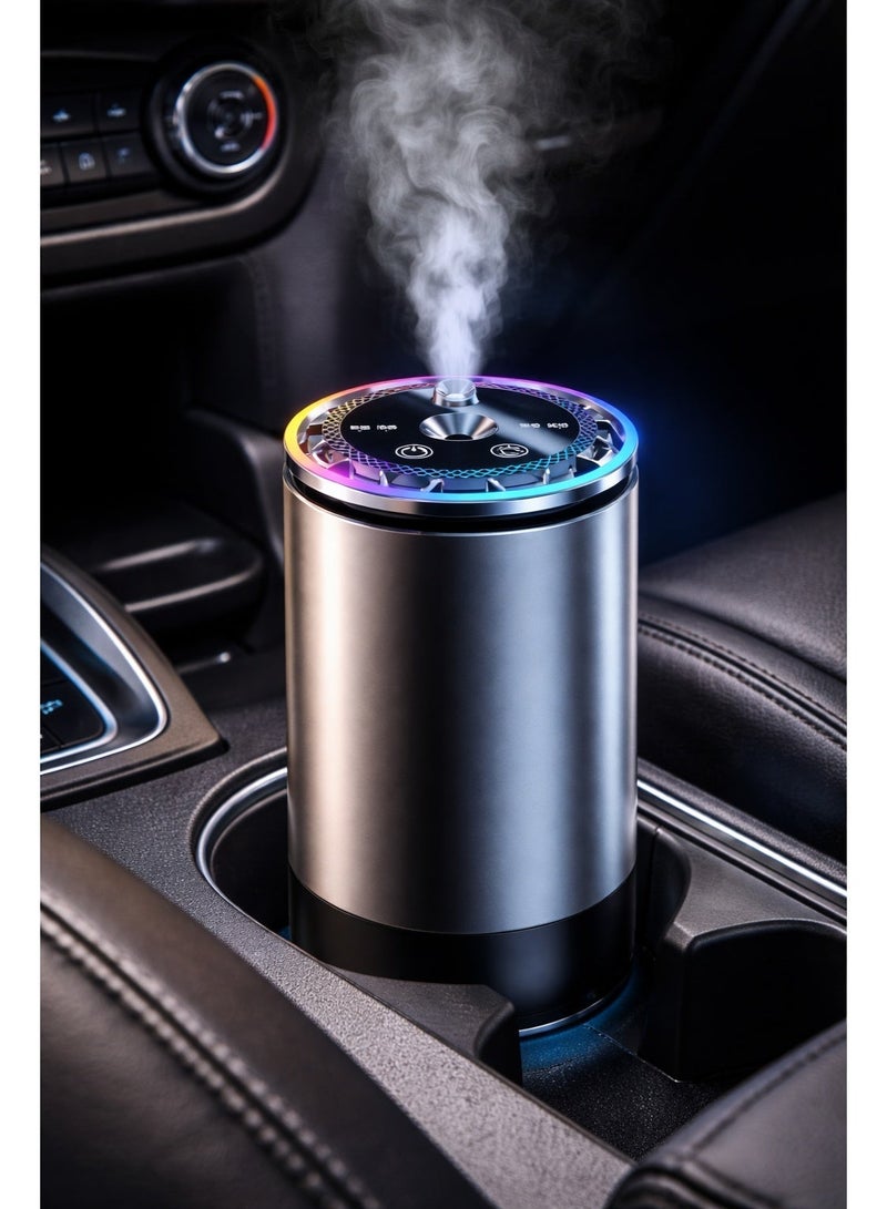 Smart Car Air  Freshener with RGB Light – USB Powered, Odor Removal, Silent Operation for Car & Home. - Image 4