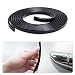 Wogomz Car Door Edge Guard 164Ft 5M U Shape Rubber Seal Edge Trim Vehicle Door Protector AntiCollision Automotive Protection Door Edge Guard Trim Universal Car Accessories Black - Image 2