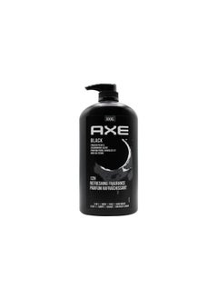 Axe AXE 3 in 1 Body Face and Hair Wash for Men, 12 Hour Refreshing Fragrance, Black Frozen Pear and Cedarwood Scent, 33.8 Ounce Pump Bottle (Pack of 3) 