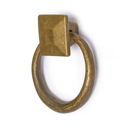 Hardware Philosophy Peg and Ring Pulls 2.5 Inches - Set of 2 - Architectural, Interior Design, Furniture Cabinet Customization Hardware - Image 3