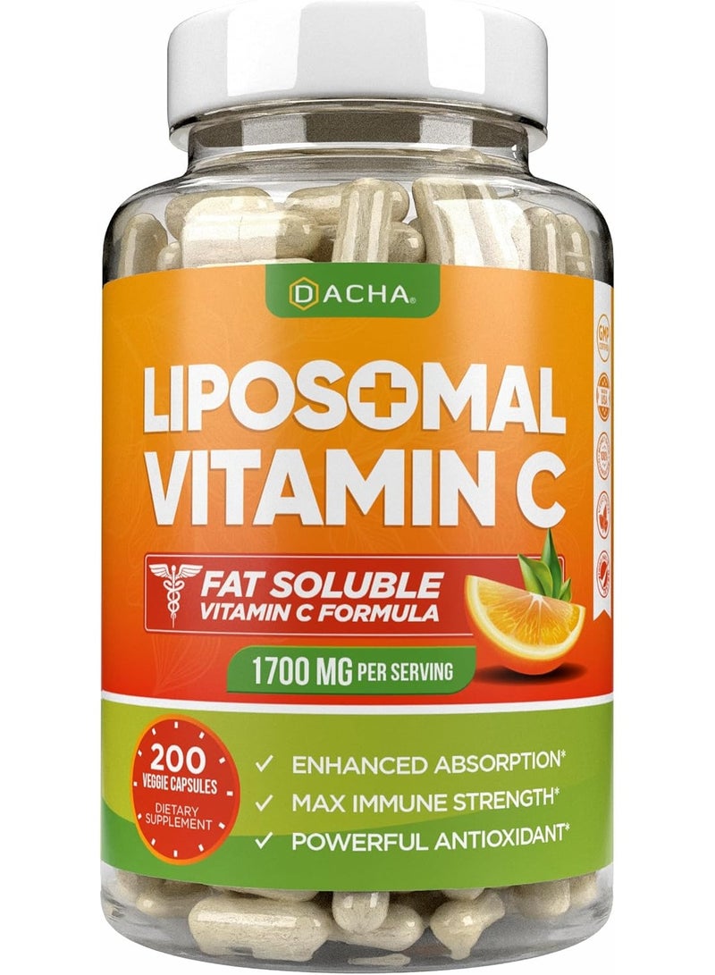 داتشا داشا ليبوسومال فيتامين سي 1700 مجم 200 كبسولة - Image 1