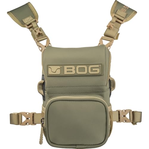 BOG Vigilant Bino Bivy Harness Bag with Padded Adjustable Straps Lightweight Fleece Lining Binocular Bag for Hunting and Outdoors - Image 1