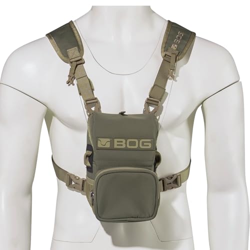 BOG Vigilant Bino Bivy Harness Bag with Padded Adjustable Straps Lightweight Fleece Lining Binocular Bag for Hunting and Outdoors - Image 3