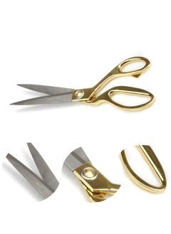 DE XIAN 10.5 Inch Professional Tailor Scissors With Golden Colour Handle  - Image 3