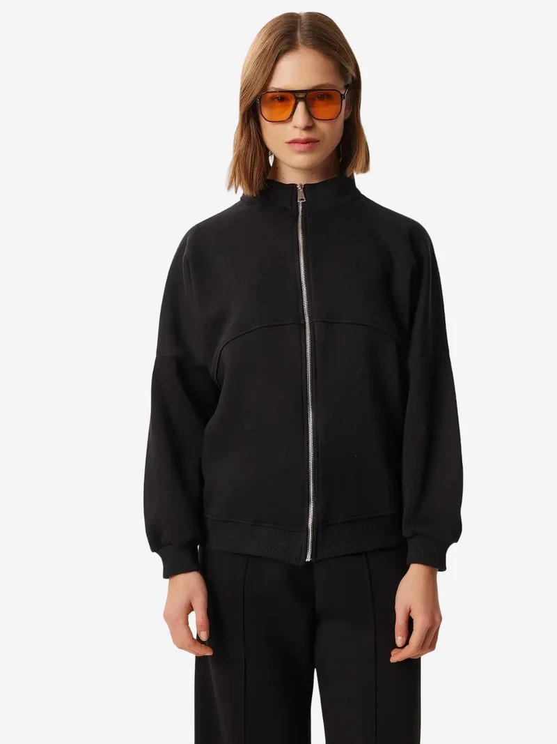 إسطنبول الساحرة ISTANBUL Thick Knit Two-Piece Co-ord Set with Zipper Collar