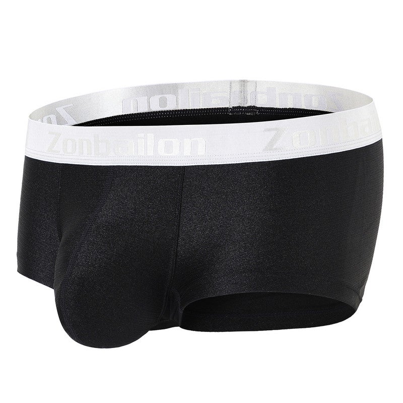 Zonbailon Men's Short-Sleeved Comfortable Breathable Fashionable Underwear M-3XL - Image 1