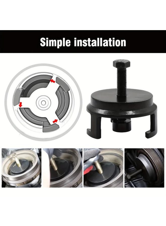 Black Harmonic Gear Puller for GM Dodge Jeep Chrysler - Image 2
