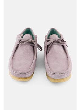 clarks Men Wallabee Lace Up Casual Shoes, Grey  - Image 3