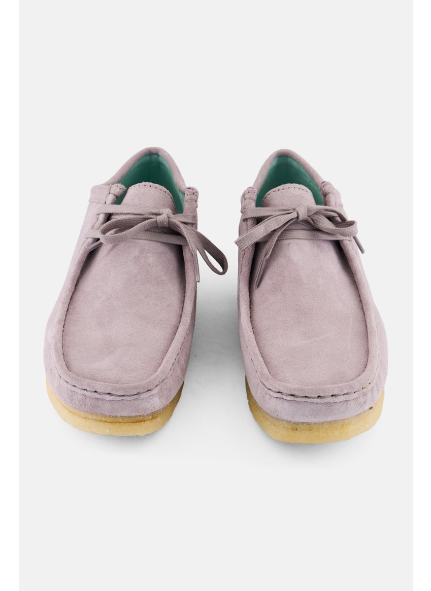 clarks Men Wallabee Lace Up Casual Shoes, Grey  - Image 3