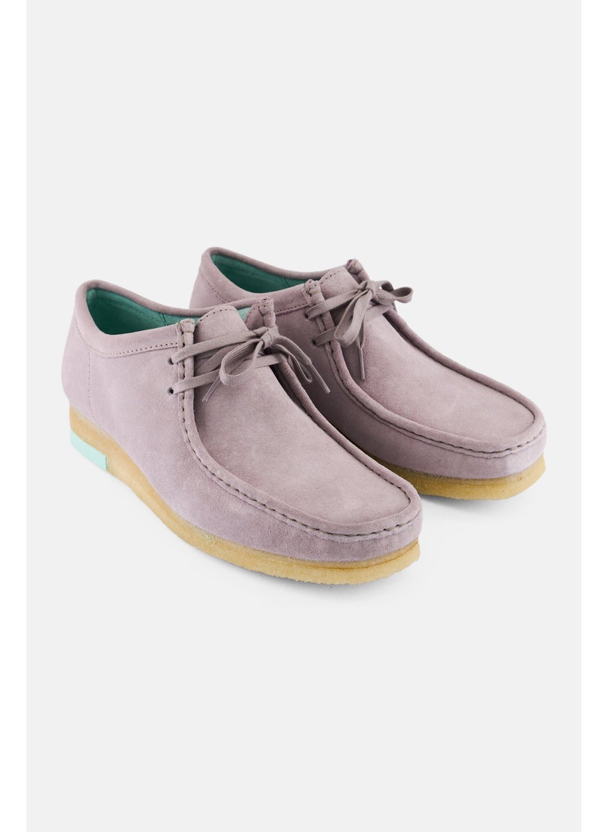 clarks Men Wallabee Lace Up Casual Shoes, Grey  - Image 1