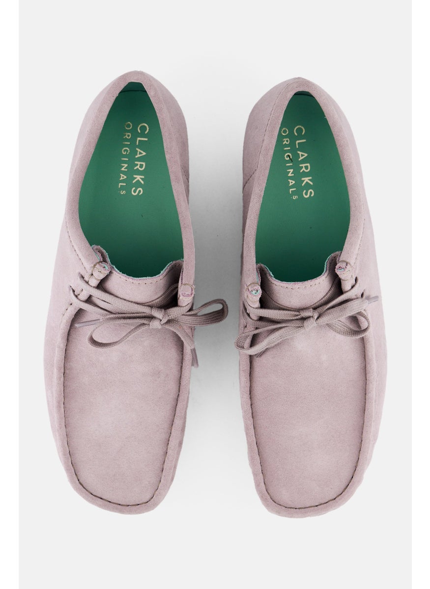 clarks Men Wallabee Lace Up Casual Shoes, Grey  - Image 2