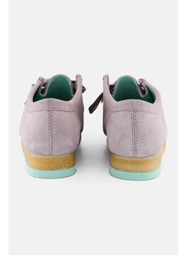clarks Men Wallabee Lace Up Casual Shoes, Grey  - Image 4