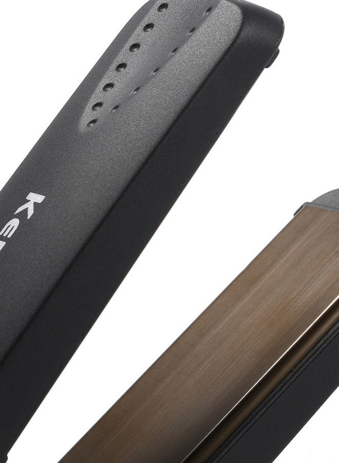 NIBEMINENT Professional Electronic Hair Straightener Black - Image 5