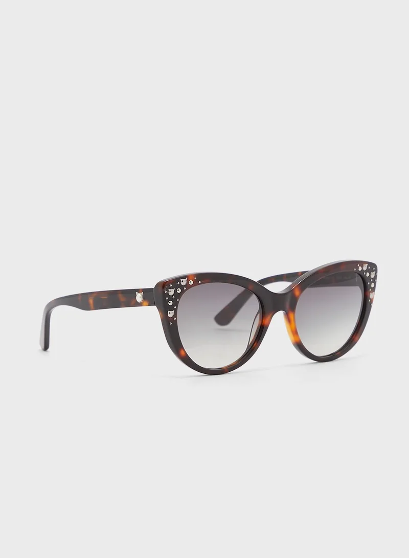Karl Lagerfeld Cat Eye Frame Sunglasses