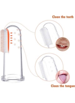 YOUGE Baby Finger Toothbrush Kids Safety Silicone Baby Teether With Box Baby Soft Tooth Cleaning Tool Easy Oral Hygiene for Kids, Toddlers, Babies care - 3 PCS  - Image 5