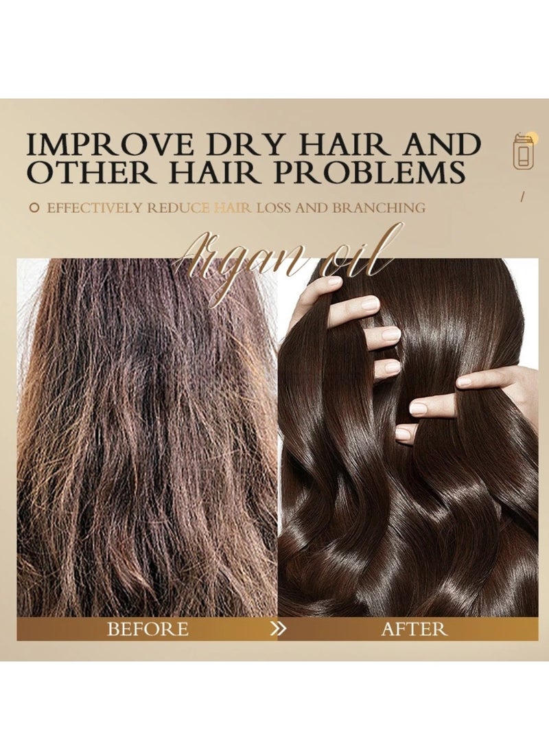 Kormesic 1000ml Botox Keratin Hair Mask Repair Dry Damaged Nourishing Moisturizing Strengthening Improve Rough Hair & Promote Smooth Hairs with Collagen Restore Healthy Hair Follicles - Image 4