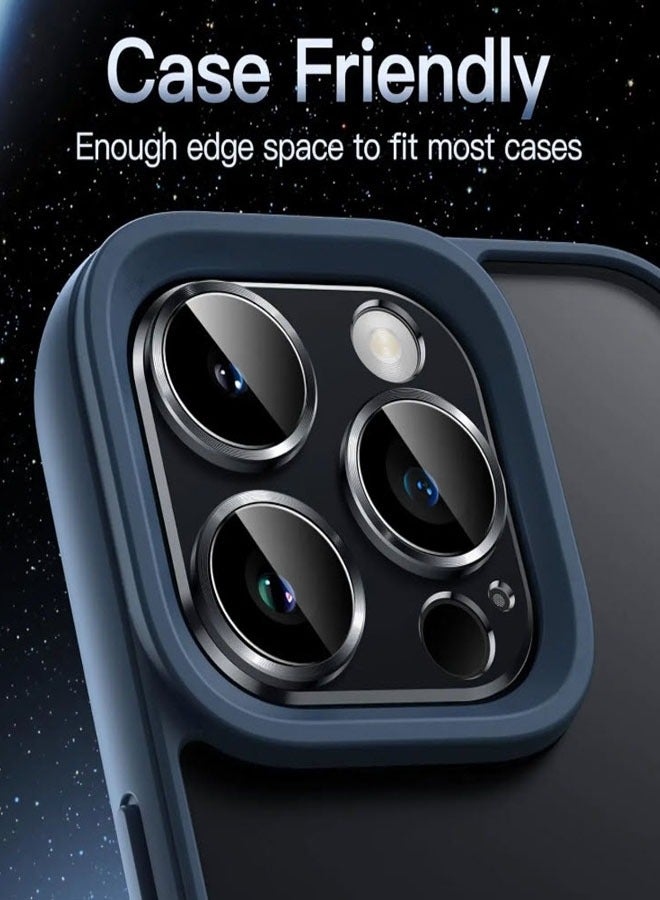 High-Quality IPhone 15 Pro Max /15 Pro Camera Protector - Natural Titanium - Image 4