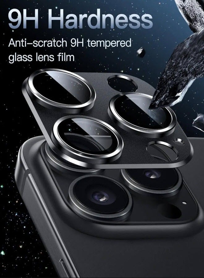 High-Quality IPhone 15 Pro Max /15 Pro Camera Protector - Natural Titanium - Image 3
