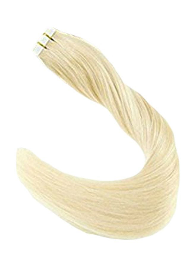 NIBEMINENT 20-Piece Tape-In Hair Extension Blonde 14inch - Image 1
